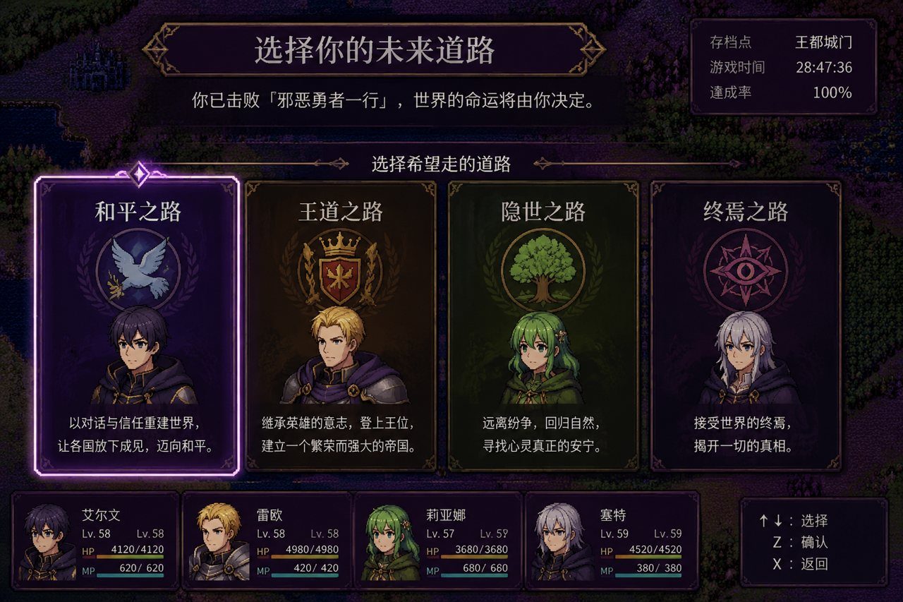 邪恶勇者一行 中文界面 玩法截图 3